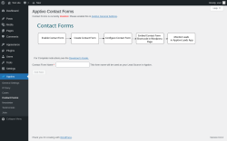 Page screenshot: Apptivo → Contact Forms