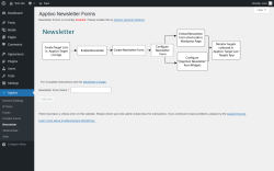 Page screenshot: Apptivo → Newsletter