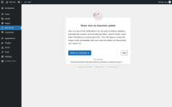 Page screenshot: AR Try-On ‹ Test site — WordPress