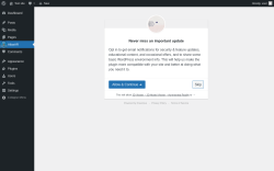 Page screenshot: AtlasAR ‹ Test site — WordPress