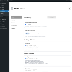 Page screenshot: AtlasAR