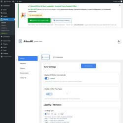 Page screenshot: AtlasAR