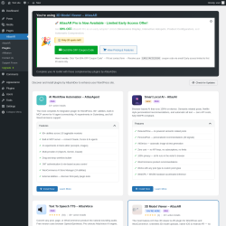Page screenshot: AtlasAR &rarr; Plugins