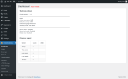 Page screenshot: ArCa Gateway