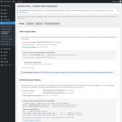 Page screenshot: Meta Docs & SEO &rarr; Cryptographic Verification