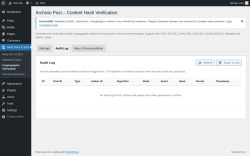 Page screenshot: Meta Docs & SEO &rarr; Cryptographic Verification &rarr; 
			Audit Log		
