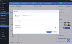 Page screenshot: ARForms → Add New Form