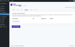 Page screenshot: Web Accessibility &rarr; Contrast