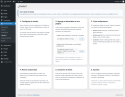 Page screenshot: RSVP Eventos &rarr; &iquest;Dudas?