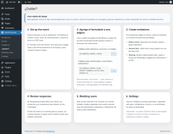 Page screenshot: RSVP Events &rarr; &iquest;Dudas?