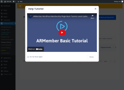 Page screenshot: ARMember Lite → Payment History