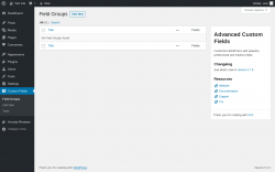 Page screenshot: Custom Fields