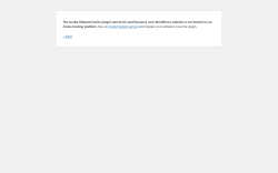 Page screenshot: Aruba HiSpeed Cache dependency check