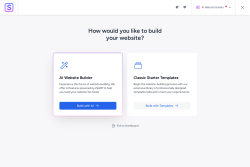 Page screenshot: Appearance → Starter Templates