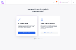 Page screenshot: Starter Templates &lsaquo; Test site &mdash; WordPress