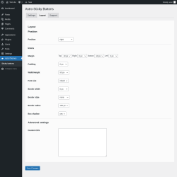 Page screenshot: AstroThemes &rarr; Layout