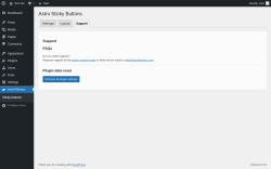 Page screenshot: AstroThemes &rarr; Support