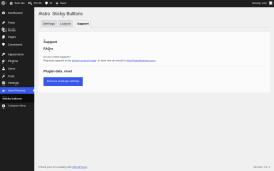 Page screenshot: AstroThemes &rarr; Support