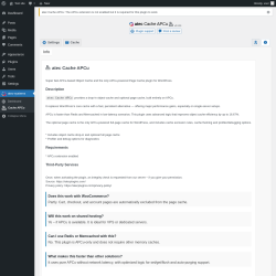 Page screenshot: atec-systems → Cache APCu → 