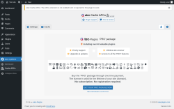 Page screenshot: atec-systems → Cache APCu → 