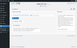 Page screenshot: atec-systems → Meta Tags