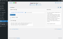 Page screenshot: atec-systems → Meta Tags