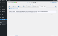 Page screenshot: atec-systems →  SMTP Mail →  DKIM Test (RELAY)