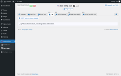 Page screenshot: atec-systems →  SMTP Mail →  Log