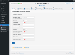 Page screenshot: atec-systems →  SMTP Mail