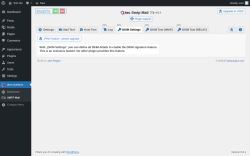 Page screenshot: atec-systems → .st0{fill-rule:evenodd;clip-rule:evenodd}SMTP Mail →  DKIM Settings