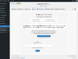 Page screenshot: atec-systems → SMTP Mail → 