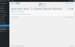 Page screenshot: atec-systems → SMTP Mail →  Log