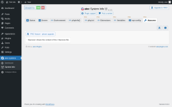 Page screenshot: atec-systems → System Info →  .htaccess