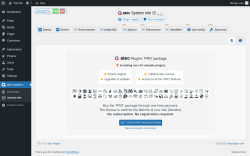 Page screenshot: atec-systems → System Info → 