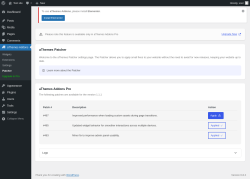 Page screenshot: aThemes Addons → Patcher