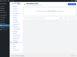Page screenshot: Atlant Security &rarr; Vuln Audit