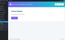 Page screenshot: Content Modeler