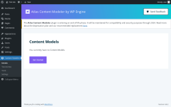 Page screenshot: Content Modeler