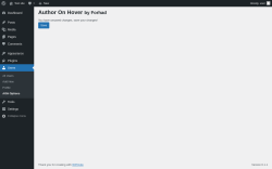 Page screenshot: Users &rarr; AOH Options