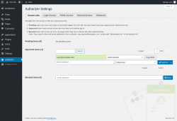 Page screenshot: Authorizer