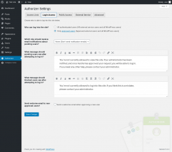 Page screenshot: Authorizer → Login Access
