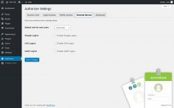 Page screenshot: Authorizer → External Service