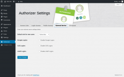 Page screenshot: Authorizer → External Service