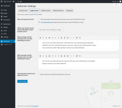 Page screenshot: Authorizer → Login Access