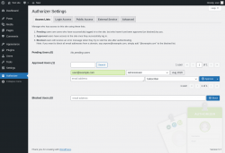 Page screenshot: Authorizer