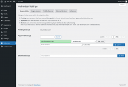 Page screenshot: Authorizer