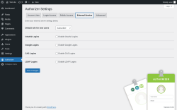 Page screenshot: Authorizer → External Service