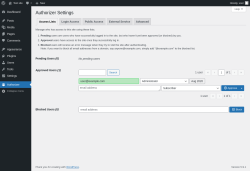 Page screenshot: Authorizer