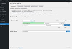 Page screenshot: Authorizer