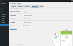 Page screenshot: Authorizer → External Service